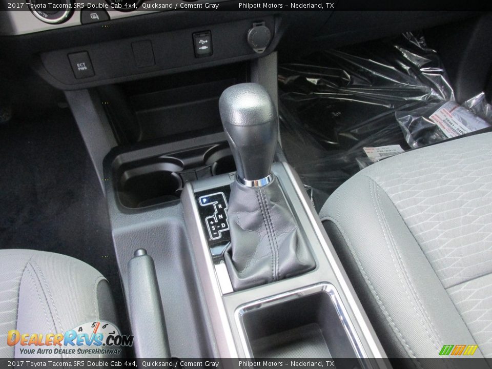 2017 Toyota Tacoma SR5 Double Cab 4x4 Quicksand / Cement Gray Photo #31