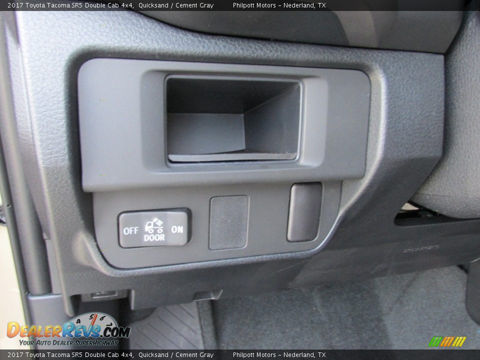 2017 Toyota Tacoma SR5 Double Cab 4x4 Quicksand / Cement Gray Photo #34