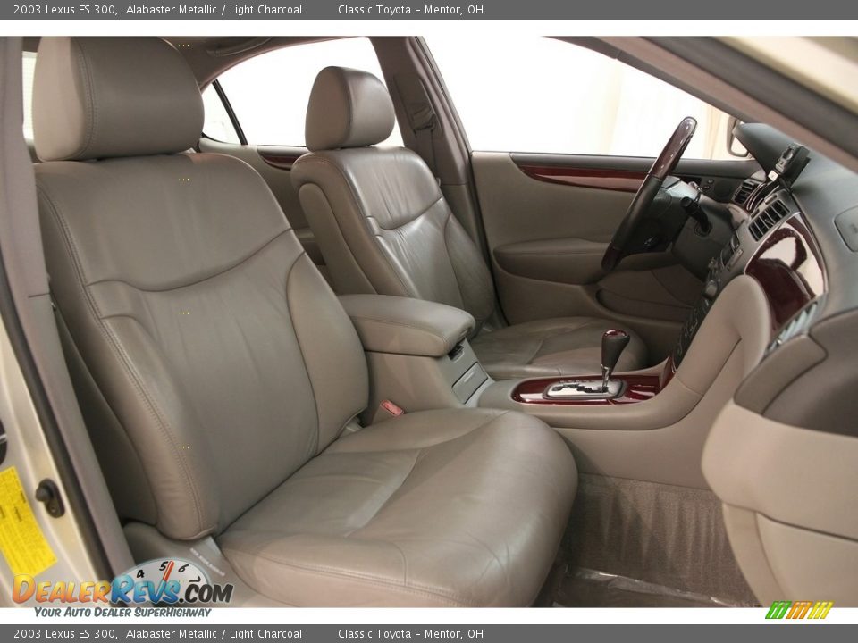 2003 Lexus ES 300 Alabaster Metallic / Light Charcoal Photo #14