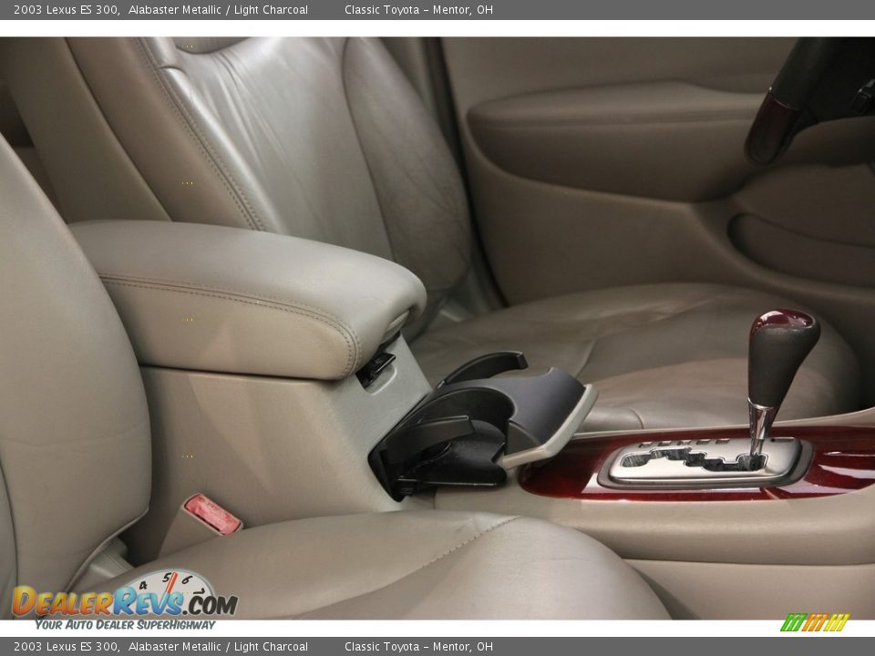 2003 Lexus ES 300 Alabaster Metallic / Light Charcoal Photo #15