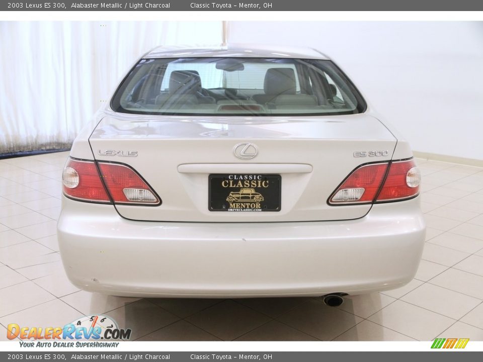 2003 Lexus ES 300 Alabaster Metallic / Light Charcoal Photo #20
