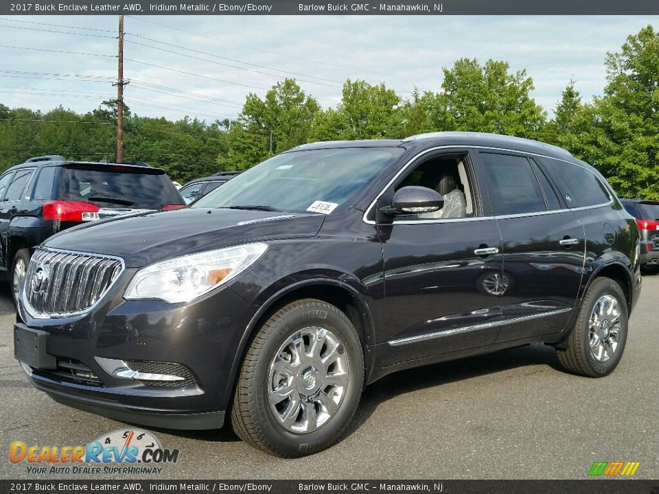 Front 3/4 View of 2017 Buick Enclave Leather AWD Photo #1