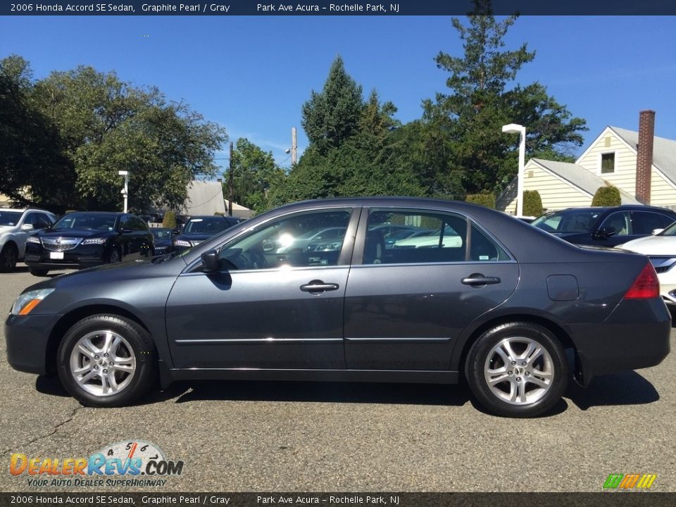 2006 Honda Accord SE Sedan Graphite Pearl / Gray Photo #6