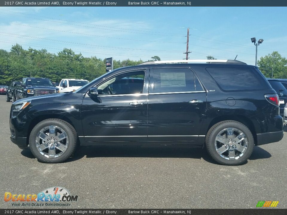 2017 GMC Acadia Limited AWD Ebony Twilight Metallic / Ebony Photo #5