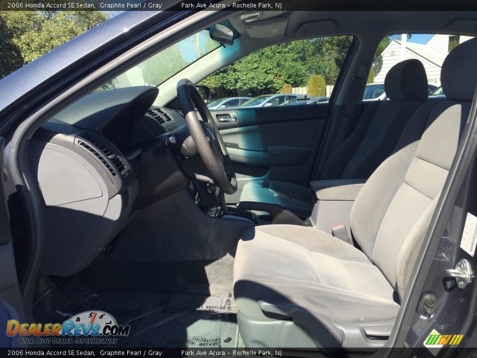 2006 Honda Accord SE Sedan Graphite Pearl / Gray Photo #12