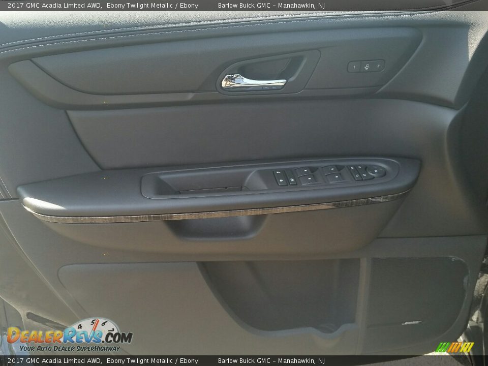 2017 GMC Acadia Limited AWD Ebony Twilight Metallic / Ebony Photo #6