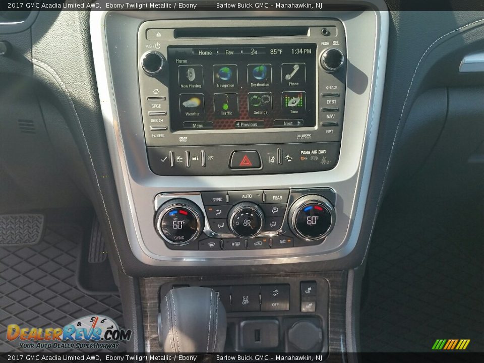 2017 GMC Acadia Limited AWD Ebony Twilight Metallic / Ebony Photo #9