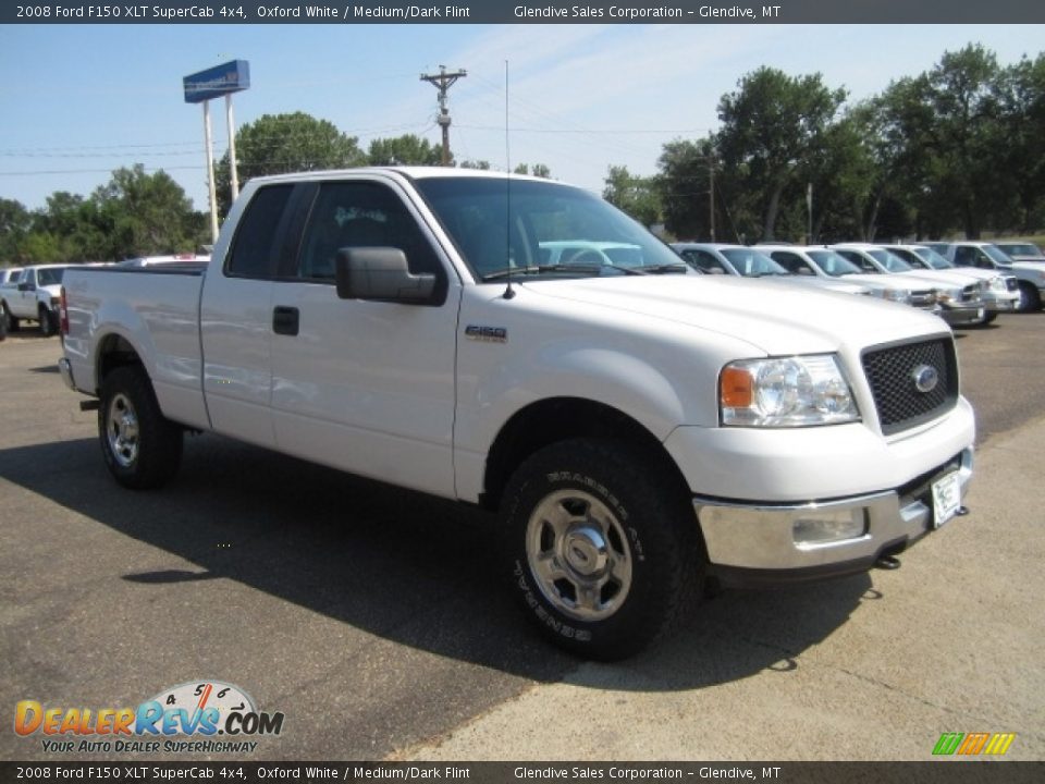 Front 3/4 View of 2008 Ford F150 XLT SuperCab 4x4 Photo #2