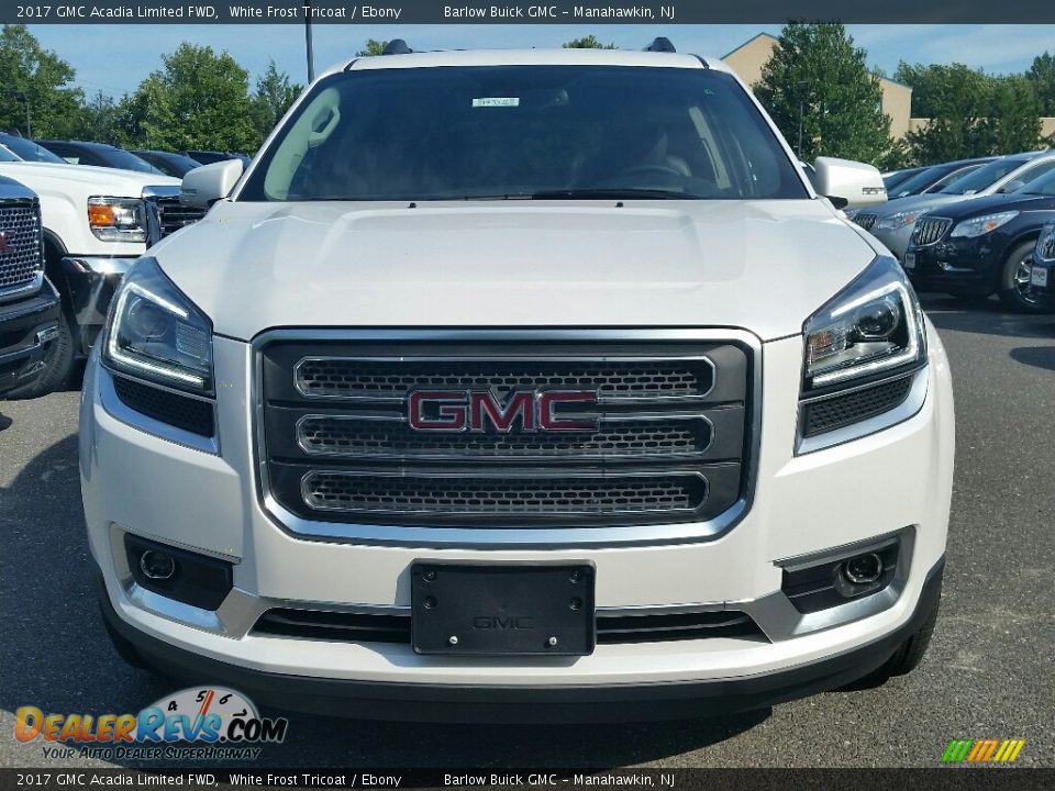 2017 GMC Acadia Limited FWD White Frost Tricoat / Ebony Photo #2