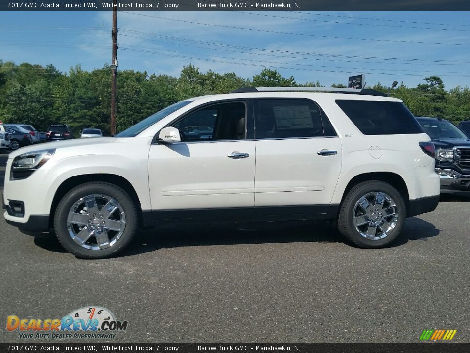 2017 GMC Acadia Limited FWD White Frost Tricoat / Ebony Photo #3