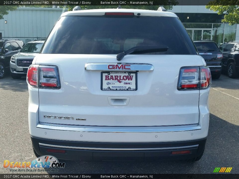 2017 GMC Acadia Limited FWD White Frost Tricoat / Ebony Photo #5