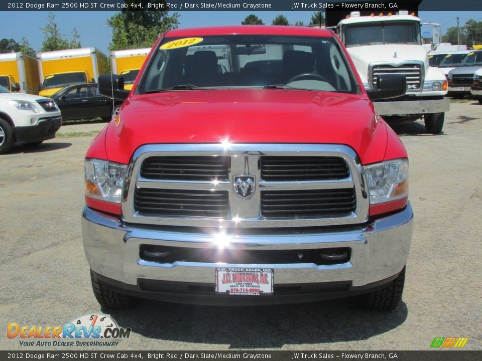 2012 Dodge Ram 2500 HD ST Crew Cab 4x4 Bright Red / Dark Slate/Medium Graystone Photo #2