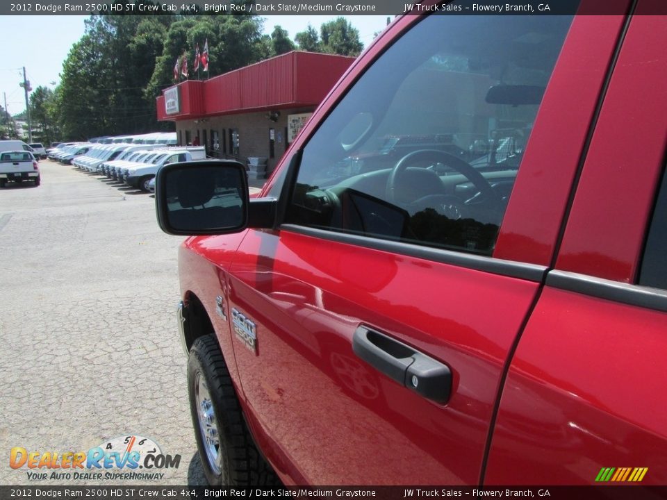 2012 Dodge Ram 2500 HD ST Crew Cab 4x4 Bright Red / Dark Slate/Medium Graystone Photo #17
