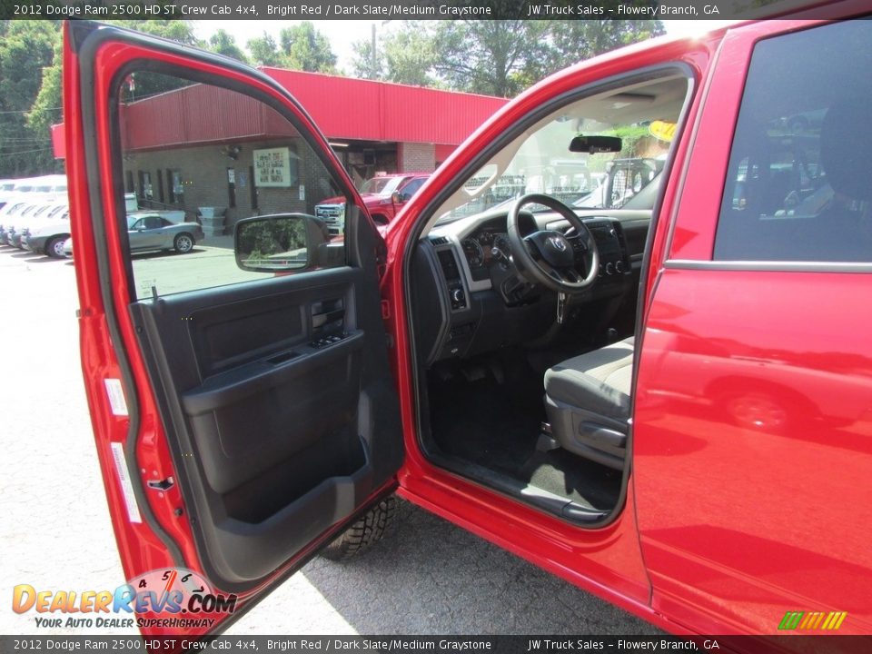 2012 Dodge Ram 2500 HD ST Crew Cab 4x4 Bright Red / Dark Slate/Medium Graystone Photo #18