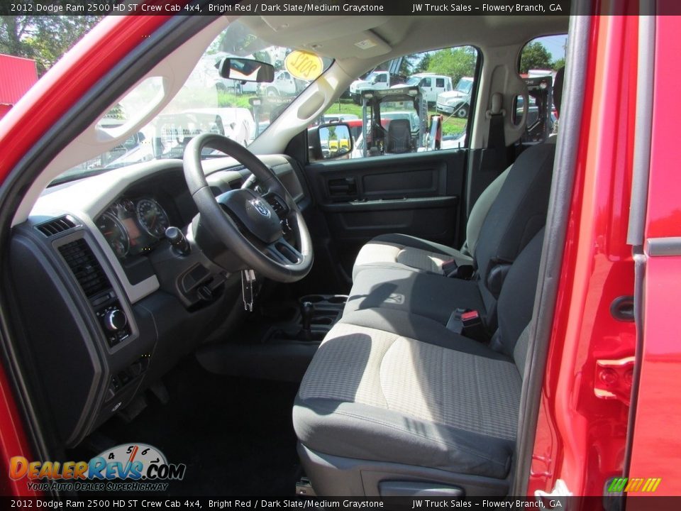 2012 Dodge Ram 2500 HD ST Crew Cab 4x4 Bright Red / Dark Slate/Medium Graystone Photo #20