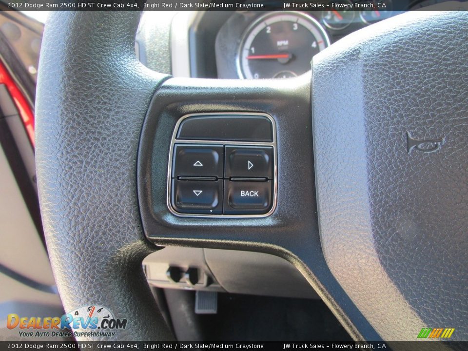 2012 Dodge Ram 2500 HD ST Crew Cab 4x4 Bright Red / Dark Slate/Medium Graystone Photo #22