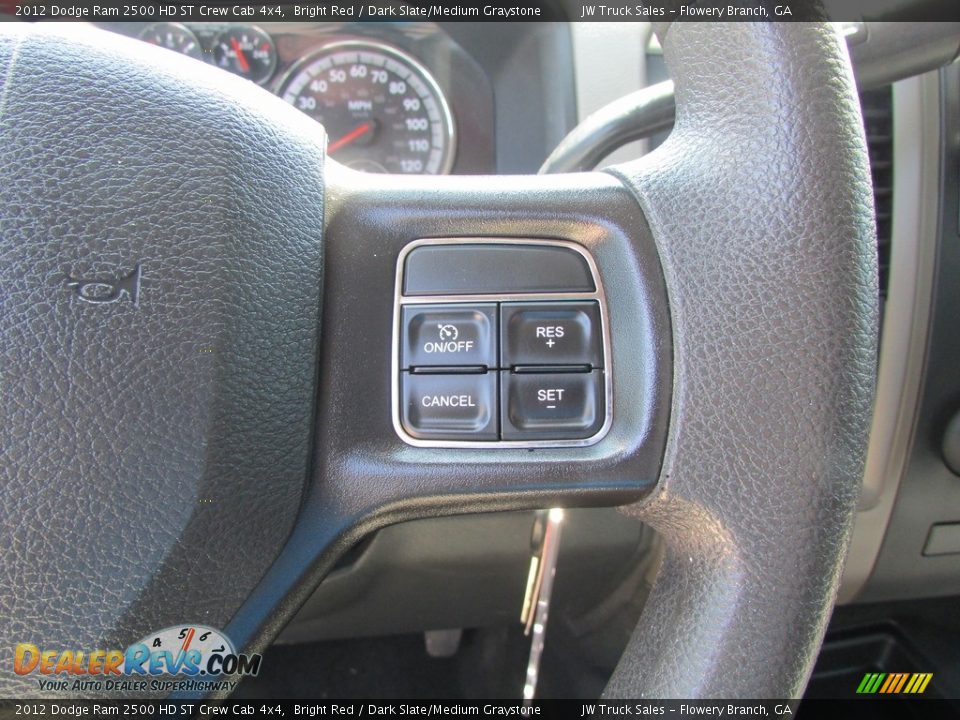 2012 Dodge Ram 2500 HD ST Crew Cab 4x4 Bright Red / Dark Slate/Medium Graystone Photo #23
