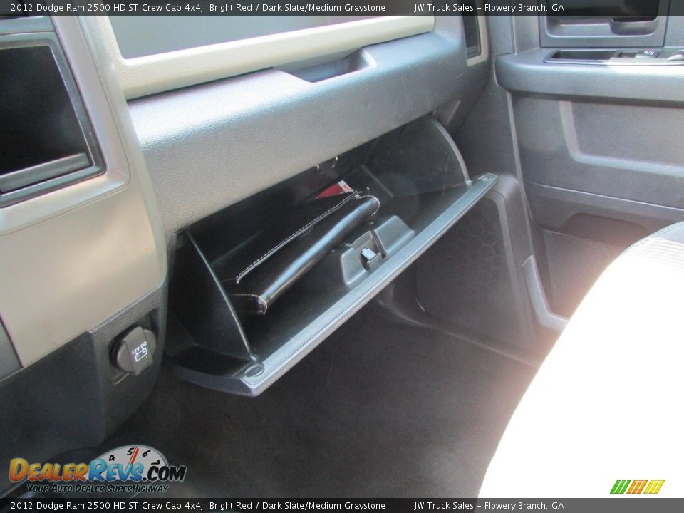 2012 Dodge Ram 2500 HD ST Crew Cab 4x4 Bright Red / Dark Slate/Medium Graystone Photo #27