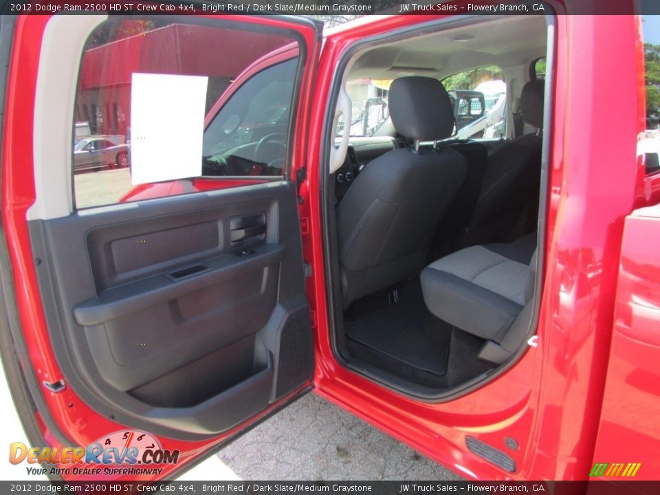 2012 Dodge Ram 2500 HD ST Crew Cab 4x4 Bright Red / Dark Slate/Medium Graystone Photo #28