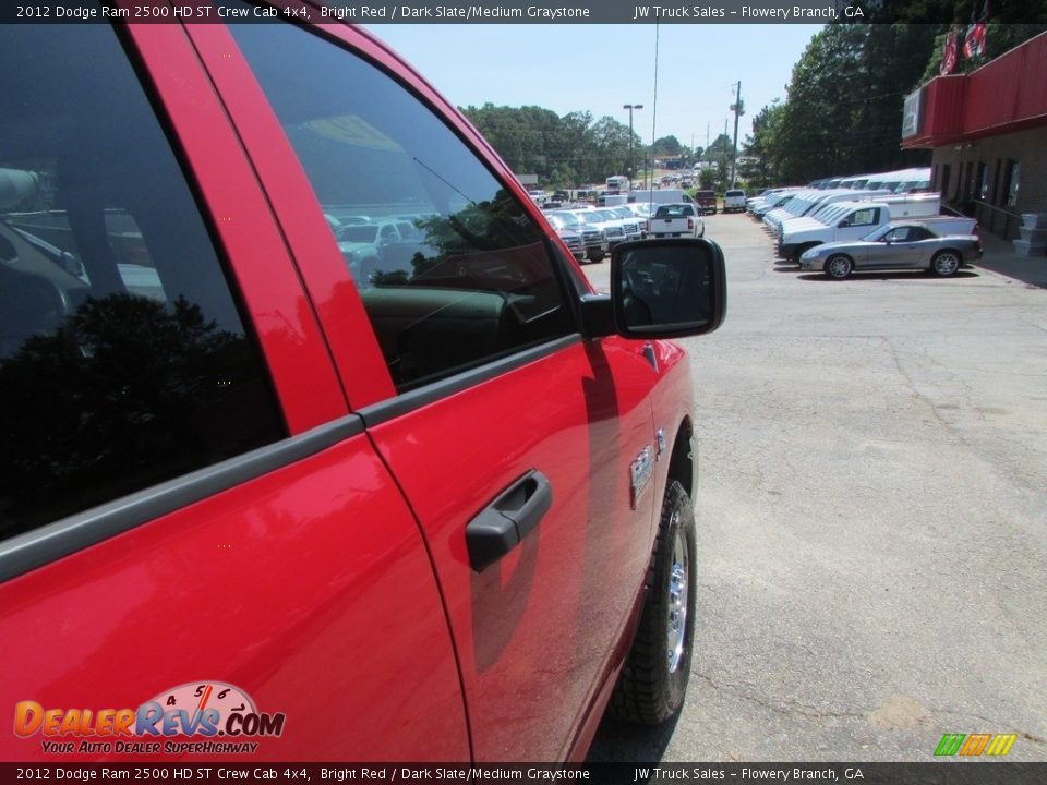 2012 Dodge Ram 2500 HD ST Crew Cab 4x4 Bright Red / Dark Slate/Medium Graystone Photo #31
