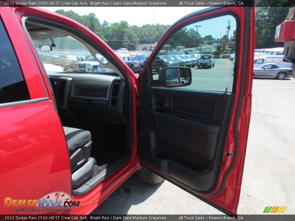 2012 Dodge Ram 2500 HD ST Crew Cab 4x4 Bright Red / Dark Slate/Medium Graystone Photo #32
