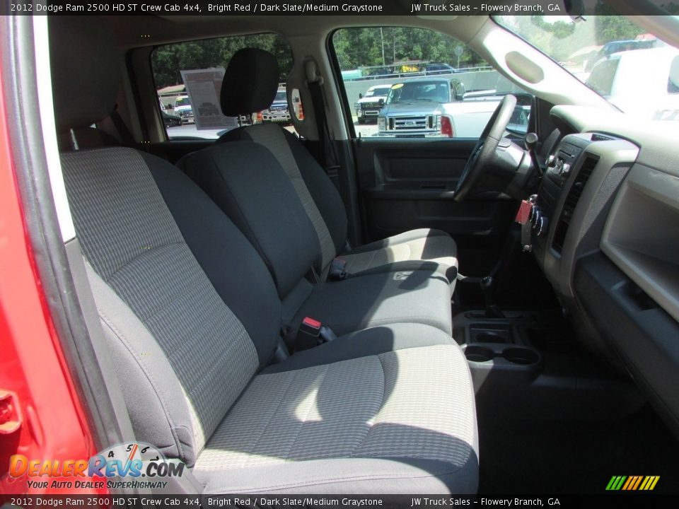 2012 Dodge Ram 2500 HD ST Crew Cab 4x4 Bright Red / Dark Slate/Medium Graystone Photo #34