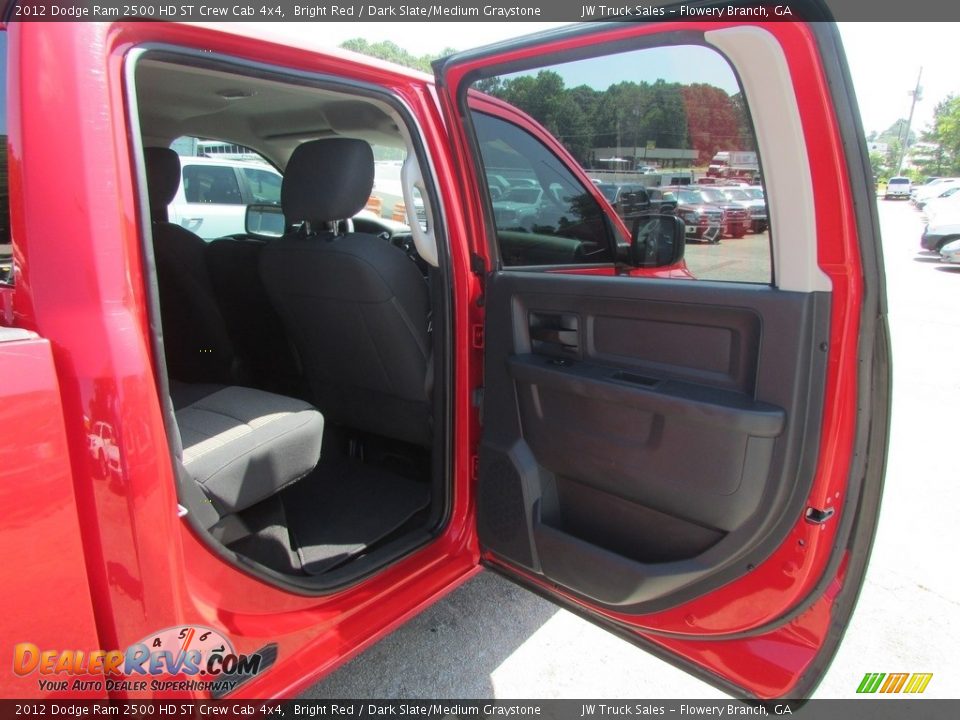 2012 Dodge Ram 2500 HD ST Crew Cab 4x4 Bright Red / Dark Slate/Medium Graystone Photo #35