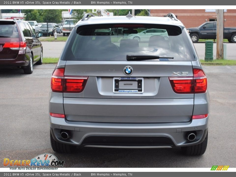 2011 BMW X5 xDrive 35i Space Gray Metallic / Black Photo #4