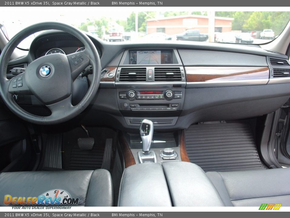 2011 BMW X5 xDrive 35i Space Gray Metallic / Black Photo #9