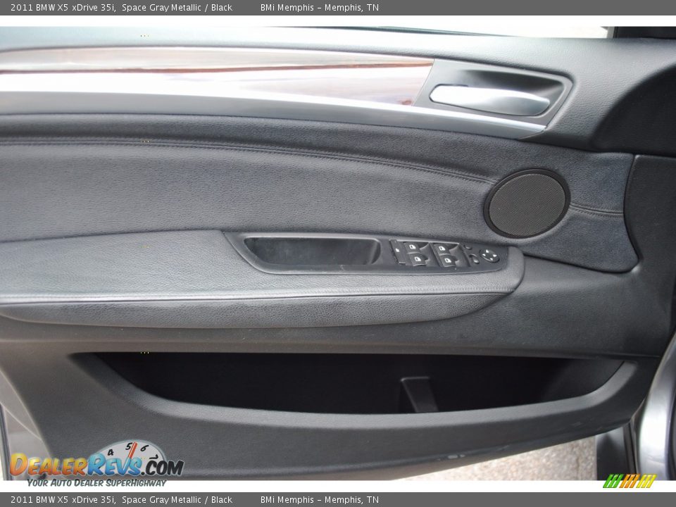 2011 BMW X5 xDrive 35i Space Gray Metallic / Black Photo #10