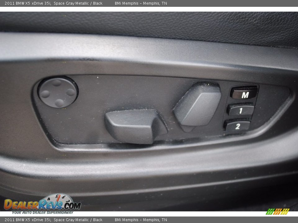 2011 BMW X5 xDrive 35i Space Gray Metallic / Black Photo #12