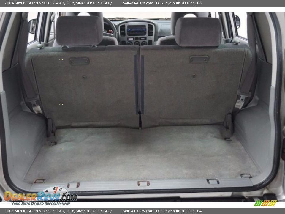 2004 Suzuki Grand Vitara EX 4WD Silky Silver Metallic / Gray Photo #22