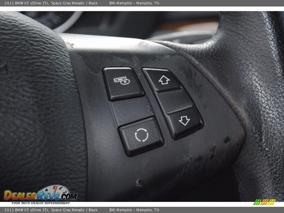 2011 BMW X5 xDrive 35i Space Gray Metallic / Black Photo #16