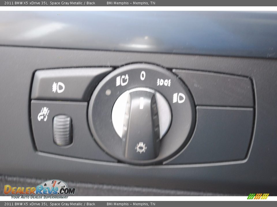 2011 BMW X5 xDrive 35i Space Gray Metallic / Black Photo #17