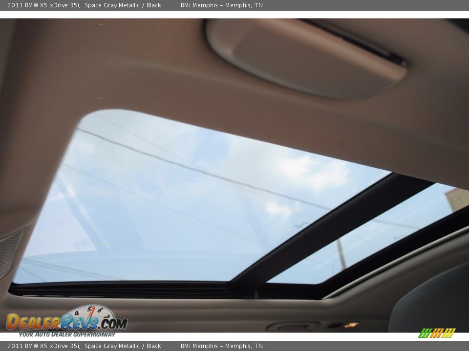 2011 BMW X5 xDrive 35i Space Gray Metallic / Black Photo #24