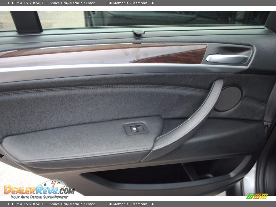 2011 BMW X5 xDrive 35i Space Gray Metallic / Black Photo #25