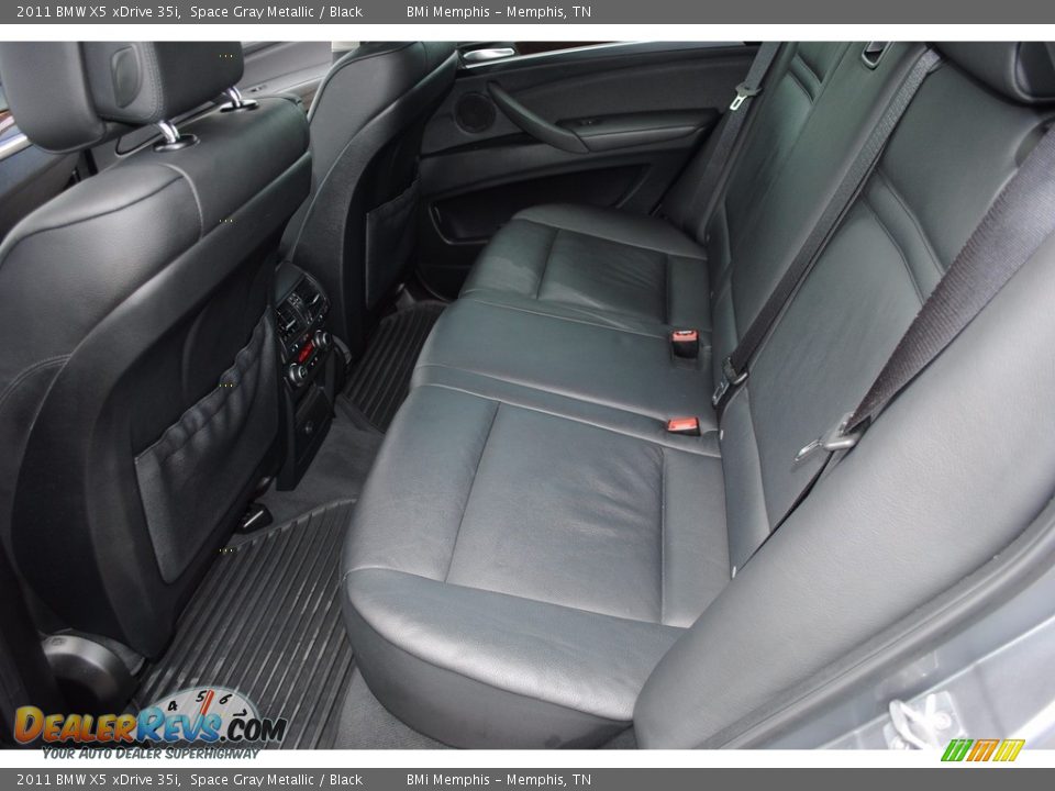 2011 BMW X5 xDrive 35i Space Gray Metallic / Black Photo #27