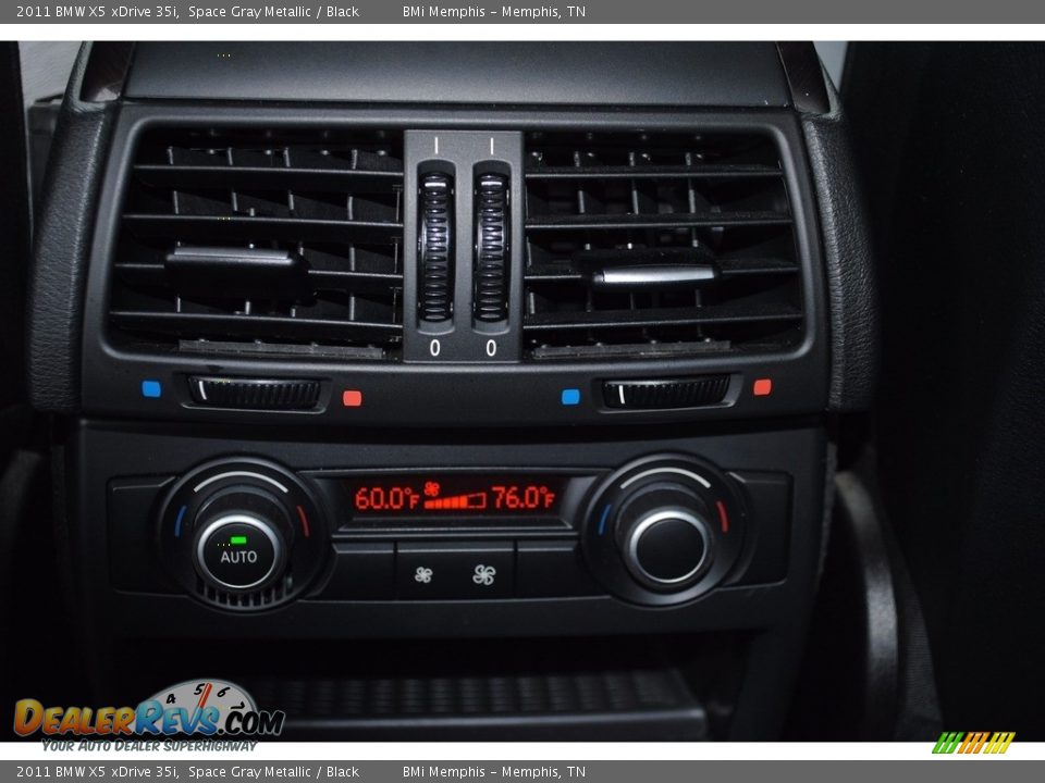 2011 BMW X5 xDrive 35i Space Gray Metallic / Black Photo #28