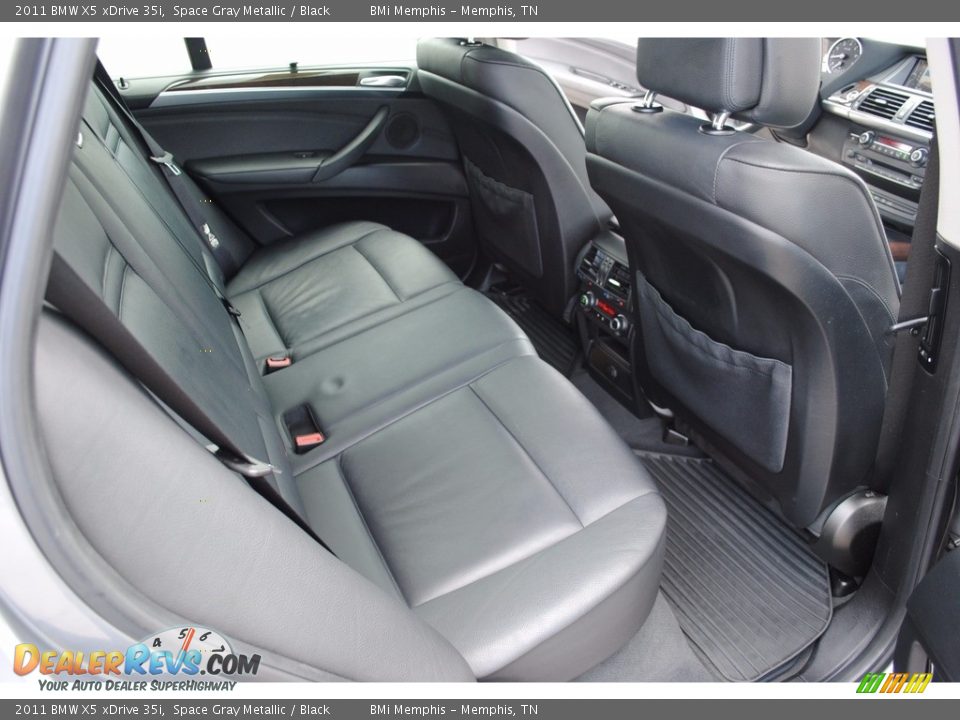 2011 BMW X5 xDrive 35i Space Gray Metallic / Black Photo #30