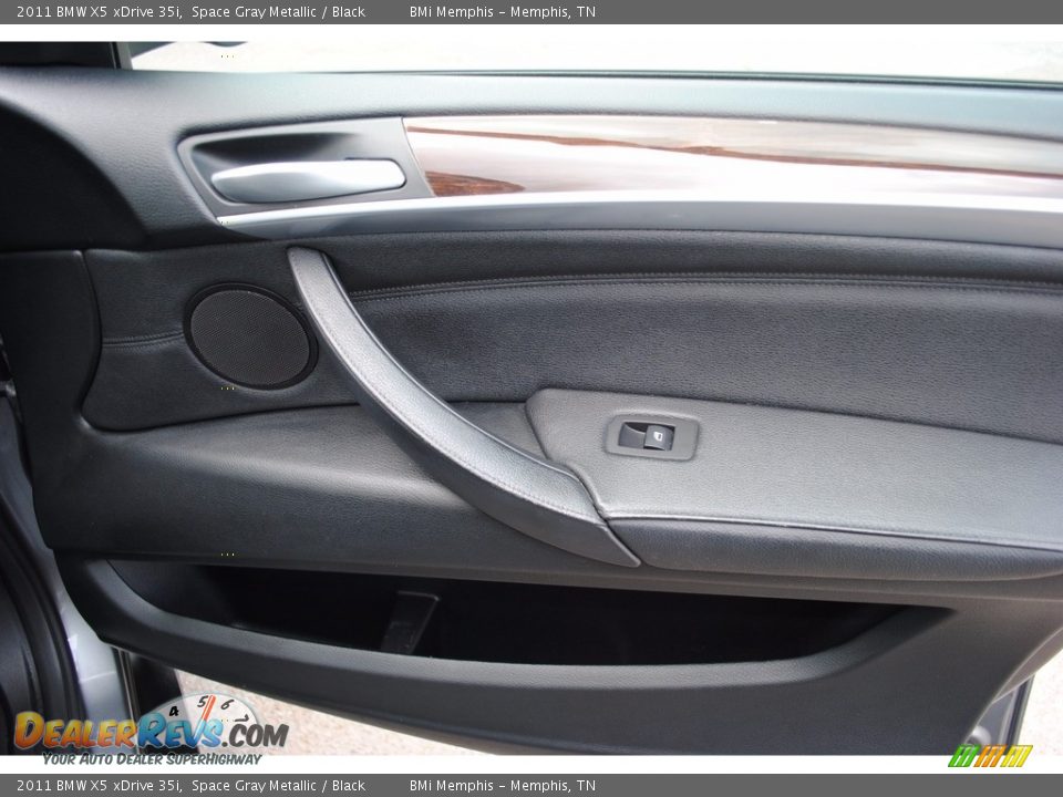 2011 BMW X5 xDrive 35i Space Gray Metallic / Black Photo #31