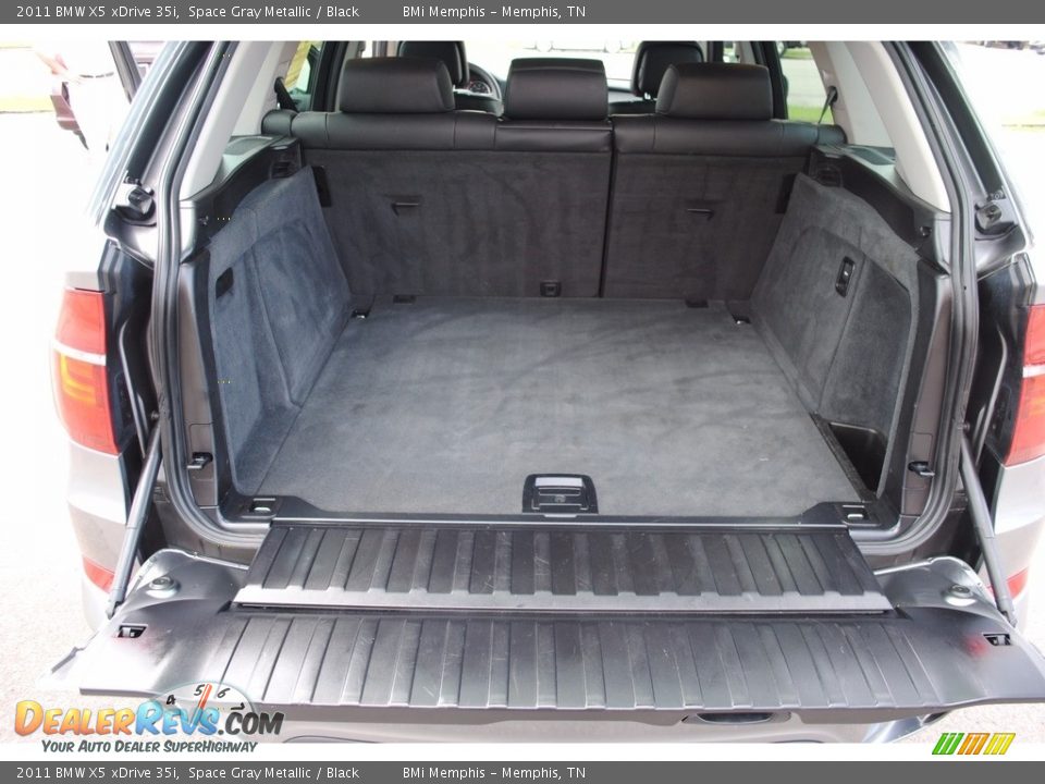 2011 BMW X5 xDrive 35i Space Gray Metallic / Black Photo #34