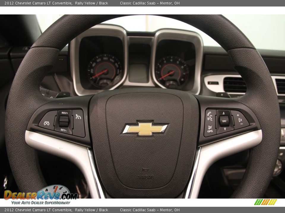 2012 Chevrolet Camaro LT Convertible Steering Wheel Photo #9
