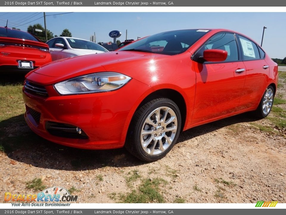 2016 Dodge Dart SXT Sport TorRed / Black Photo #1