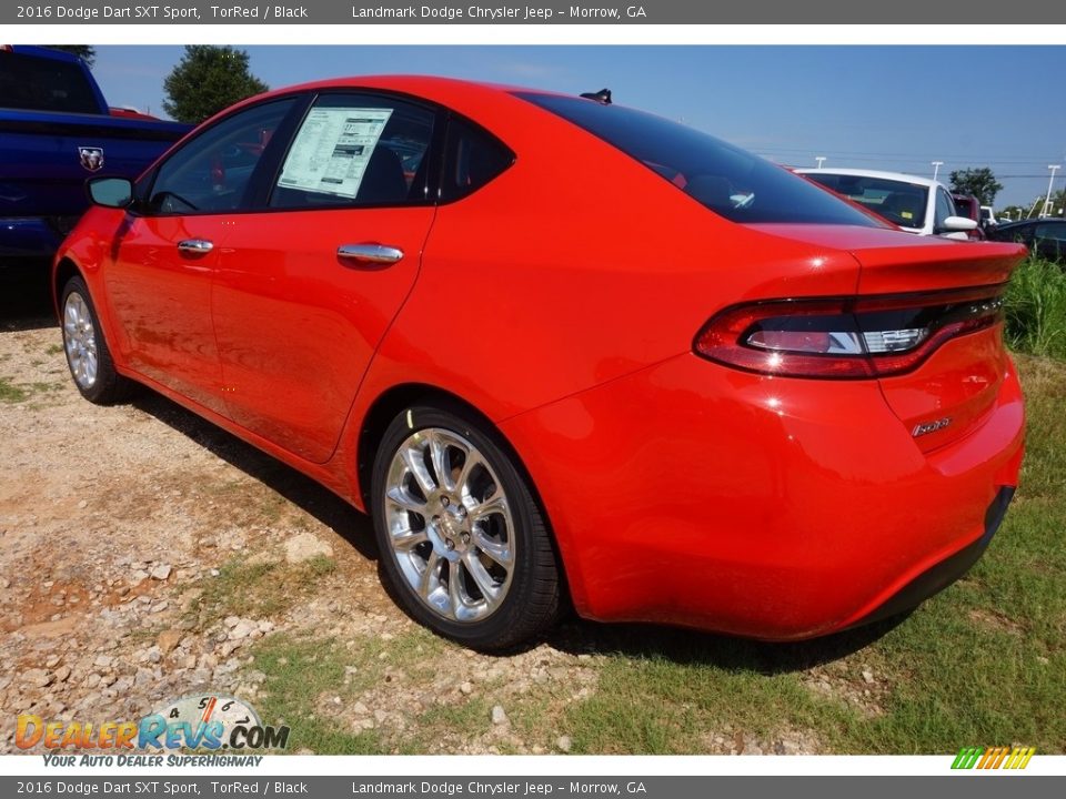 2016 Dodge Dart SXT Sport TorRed / Black Photo #2