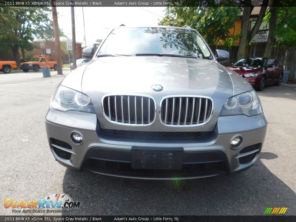 2011 BMW X5 xDrive 35i Space Gray Metallic / Black Photo #5