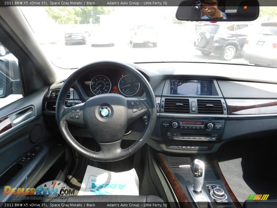 2011 BMW X5 xDrive 35i Space Gray Metallic / Black Photo #12