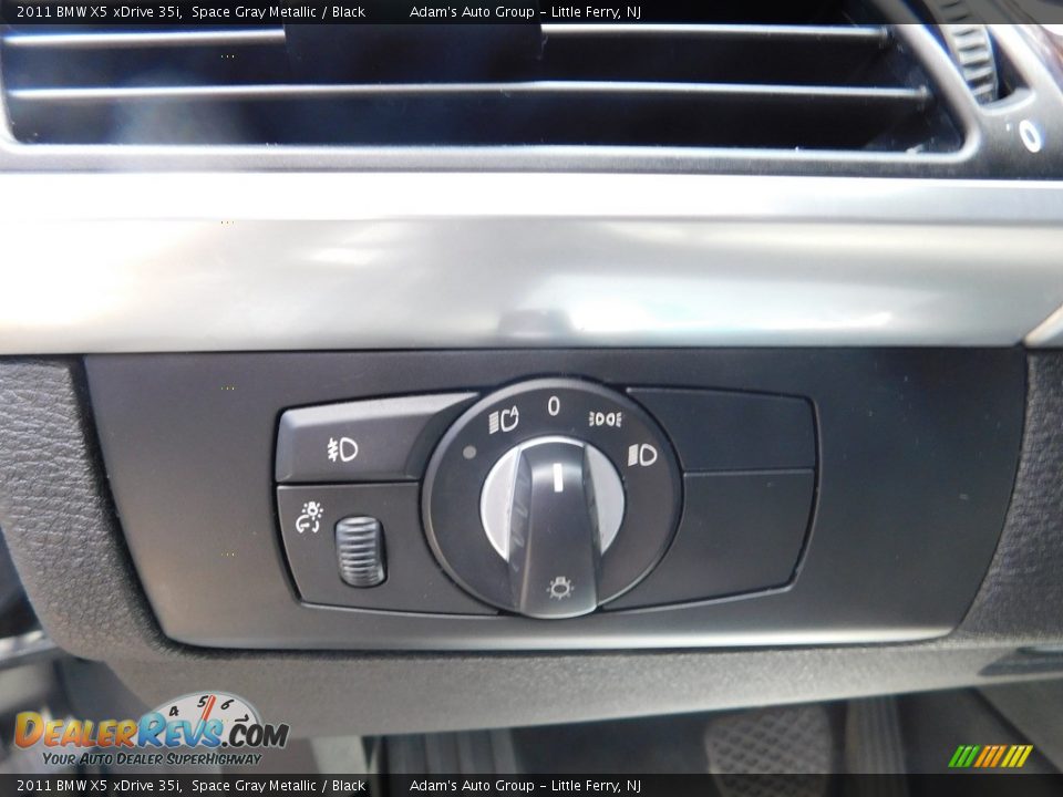 2011 BMW X5 xDrive 35i Space Gray Metallic / Black Photo #17