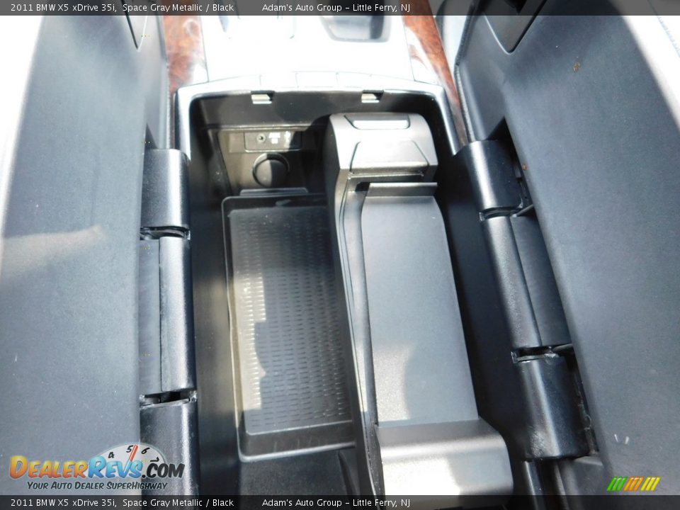 2011 BMW X5 xDrive 35i Space Gray Metallic / Black Photo #29