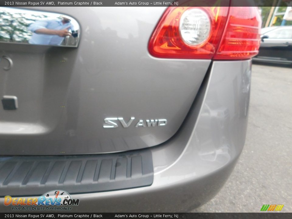 2013 Nissan Rogue SV AWD Platinum Graphite / Black Photo #7