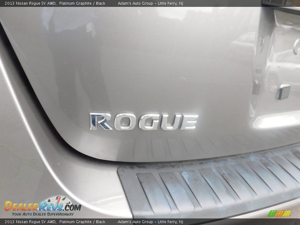 2013 Nissan Rogue SV AWD Platinum Graphite / Black Photo #8